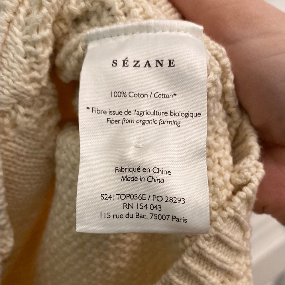 Sezane Joas Top XXS New with tags - Picture 5 of 8